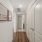 hallway lwading to bathroom