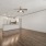 spacious living area and kitchen